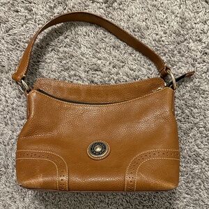 Dooney & Bourke Brown Leather Shoulder Bag